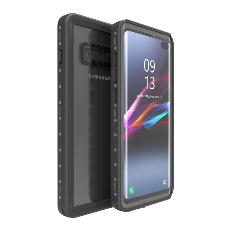 Waterproof Full Cover 360 Cell Phone Case For Samsung Galaxy S10 Plus