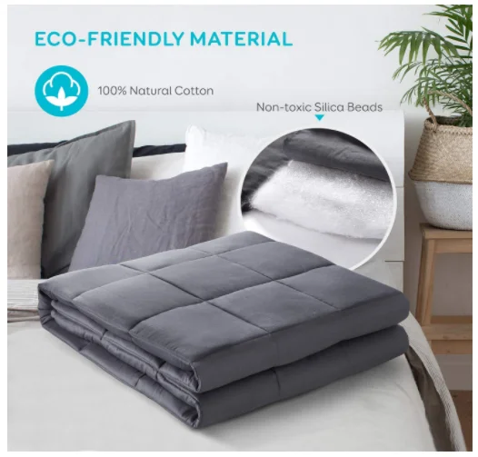 Weighted blanket custom size color heavy blanket manufacturer custom package weighted blanket