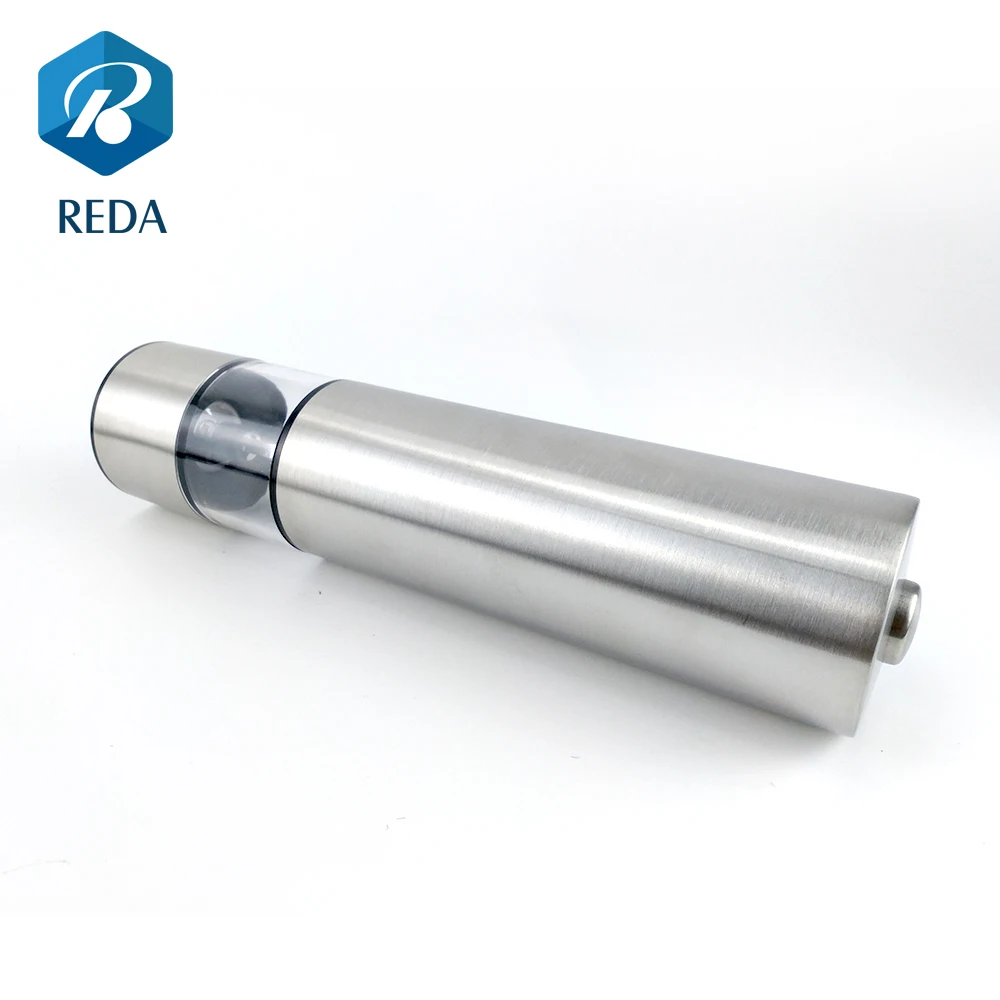 
New design stainless steel electric pepper mill salt and pepper grinder 