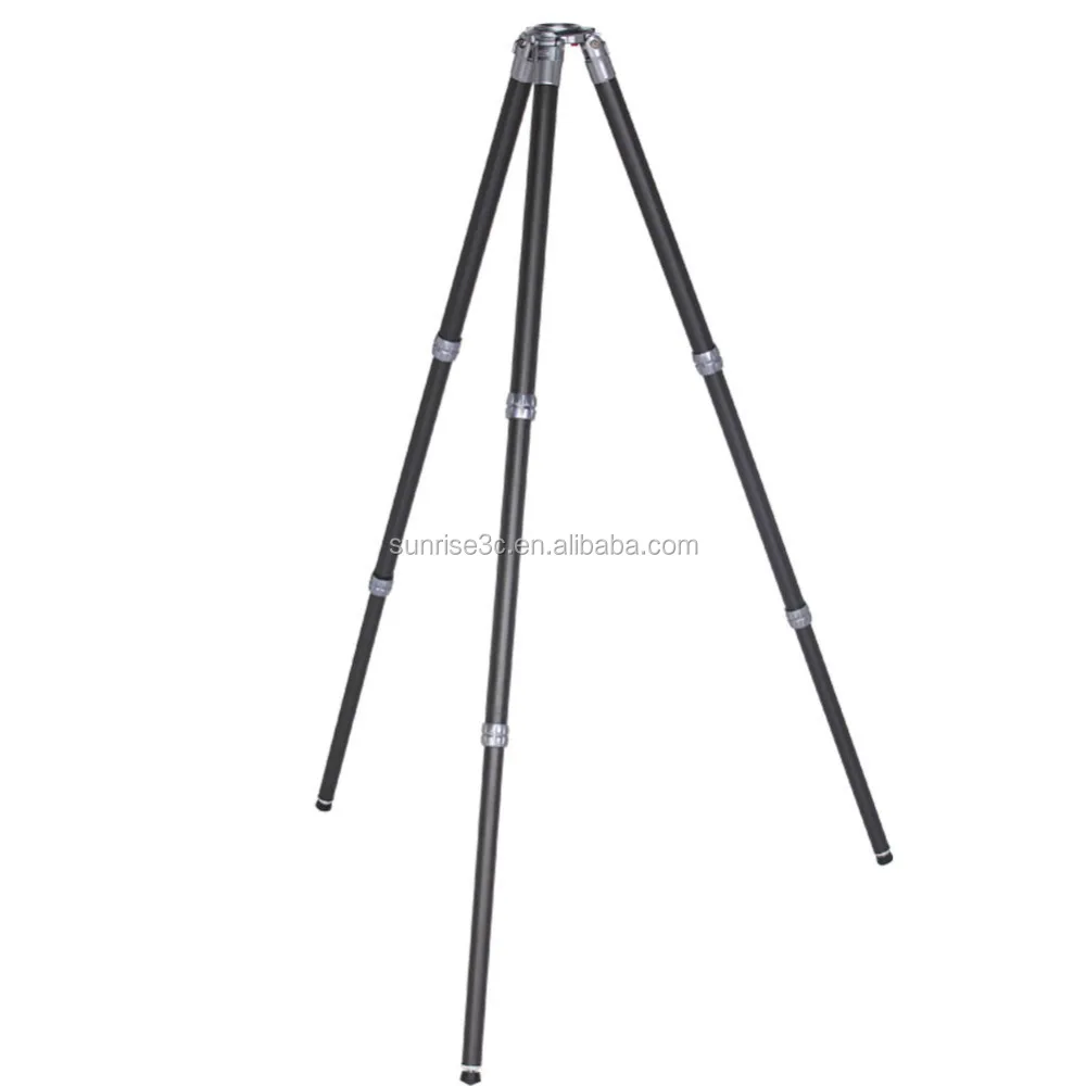 Тор новый профессиональный карбон волоконно-видео штатив с головки с завода