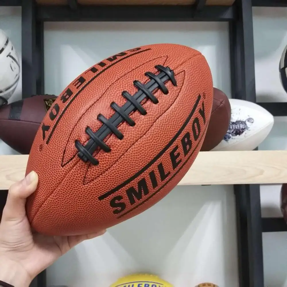 Прямая поставка с завода, спортивный американский мяч для регби хорошего качества, Размер 9 онлайн