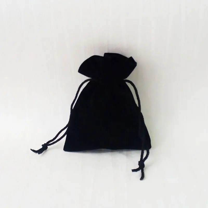 Free Sample wholesale cash commodity Custom drawstring bag velvet pouch for jewelry