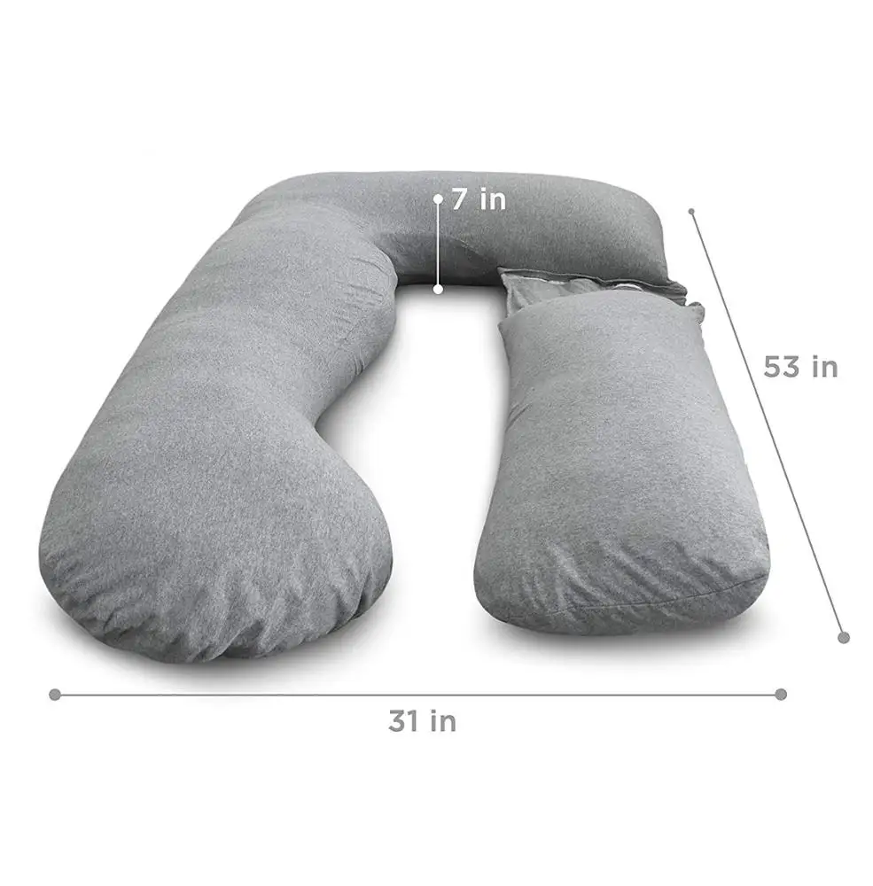 
New style cheap washable plush sleeping maternity pregnancy baby body pillow 