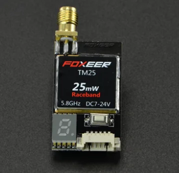 Foxeer TM25 25mW 5.8G Mini VTX transmitter with Race Bands