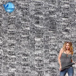 TR Spandex Twisting Yarn Coarse Needle Jacquard Single Jersey Knit Weft Fabric Coarse Jacquard Single Jersey Knit Weft Fabric
