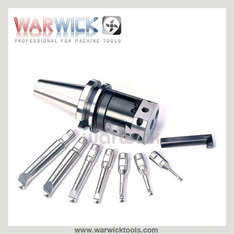 R8 NBH2084 Регулируемый фрезерный скучно инструмент с хвостовиком и бар набор