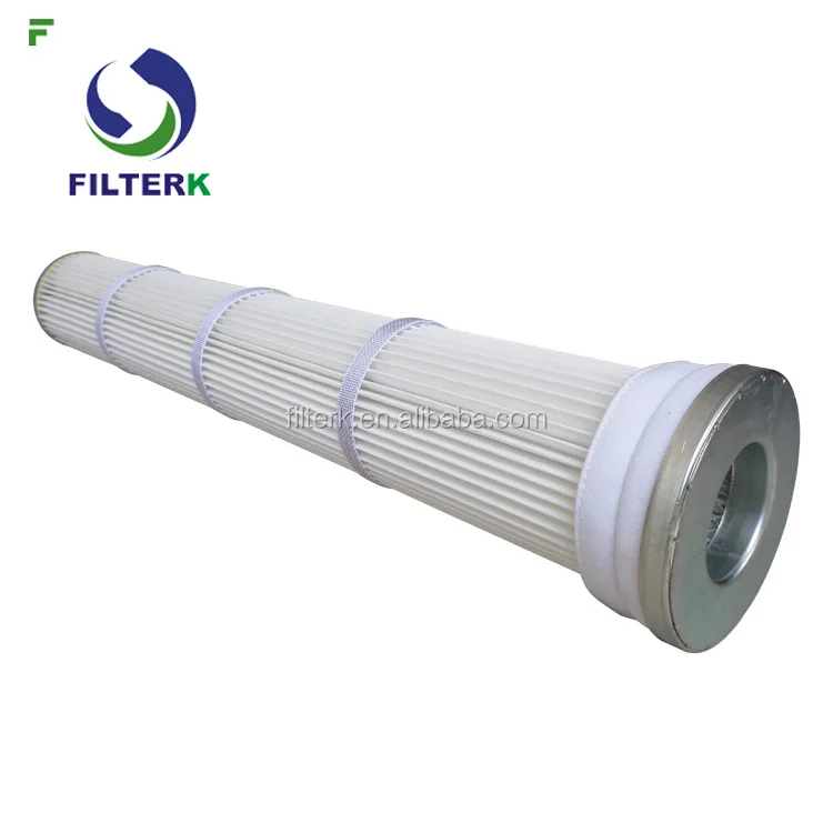 Polyester Pleated Pulse Jet PTFE Air Cartridge Filter
