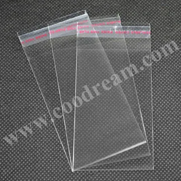 Hot wholesale plastic packaging material OPP bags, clear OPP bags