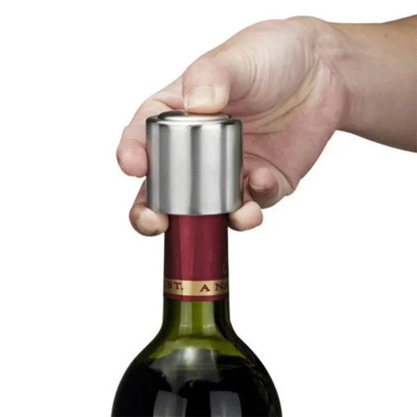 
Wholesale High Quality Sparkling Cap Sealer Stainless Steel Vacuum Wine Bottle Stopper 