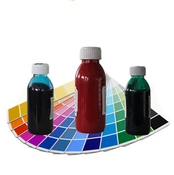 
Make Pantone color with water based pigment paste 