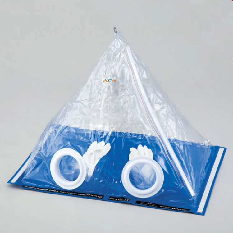 Лабораторный портативный пластиковый ящик для перчаток/Одноразовый ящик для перчаток/изоляционный пакет для перчаток