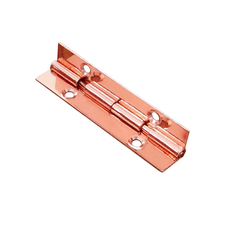 Hot sale Red copper plated 2' iron Butterfly hinges for wooden box