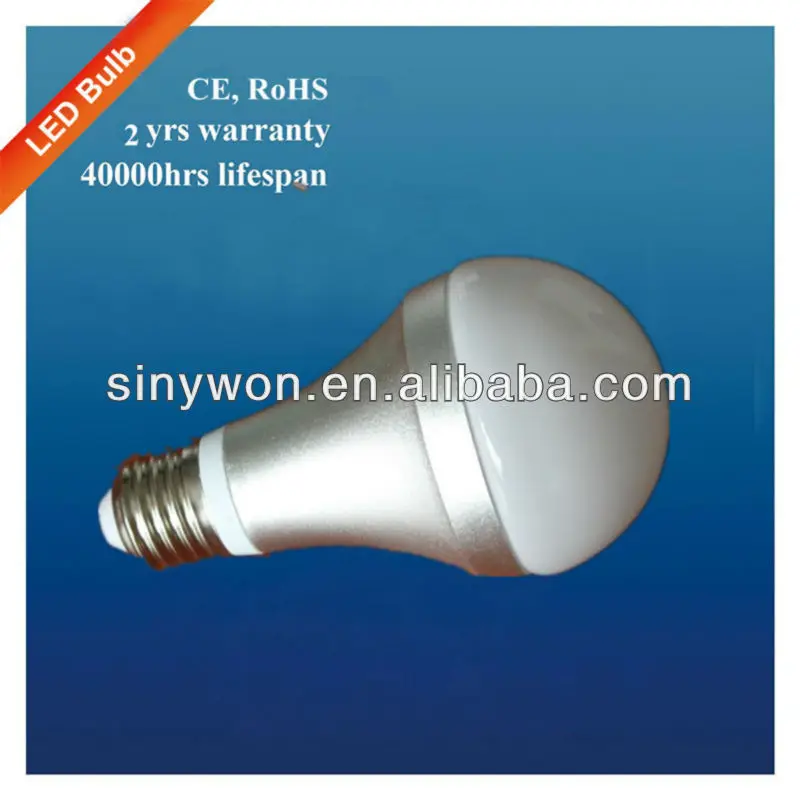 
New Inventions 6500K E27 9W LED Lamp Bulb 