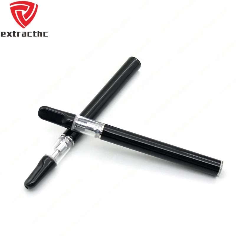 Disposable ceramic core vaporizer pen cartridge 0.5ml 0.3ml automatic battery pen vape for thick CBD oil tank