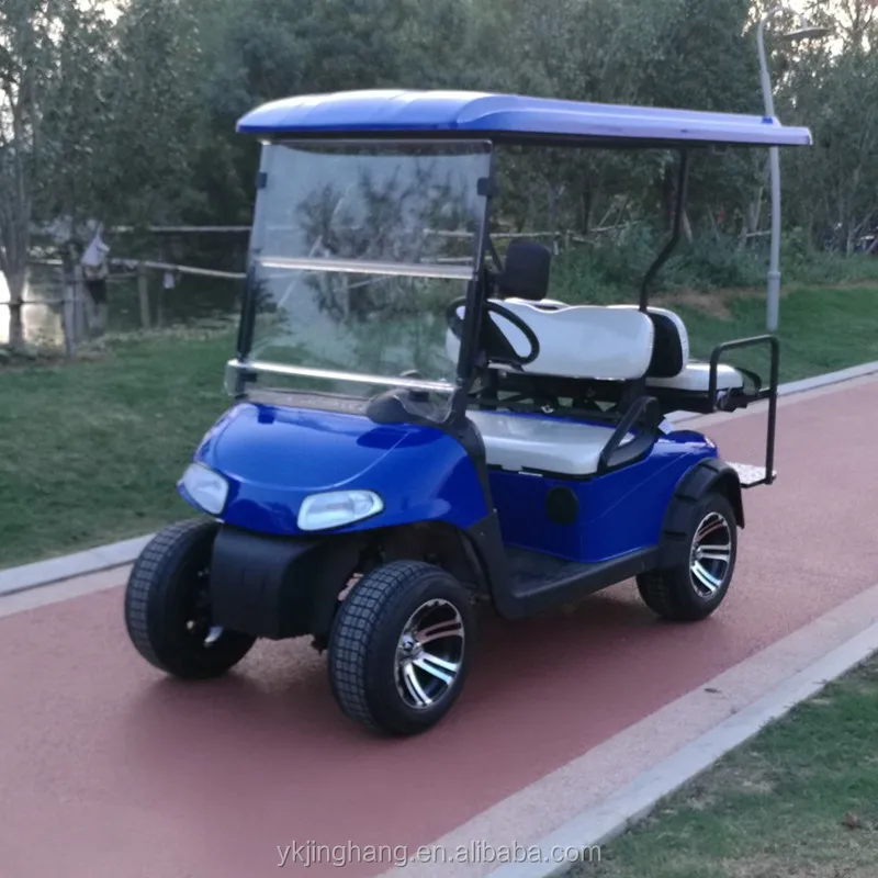 jinghang 2+2seats sightseeing vehicles 4seater gas golf cars for children