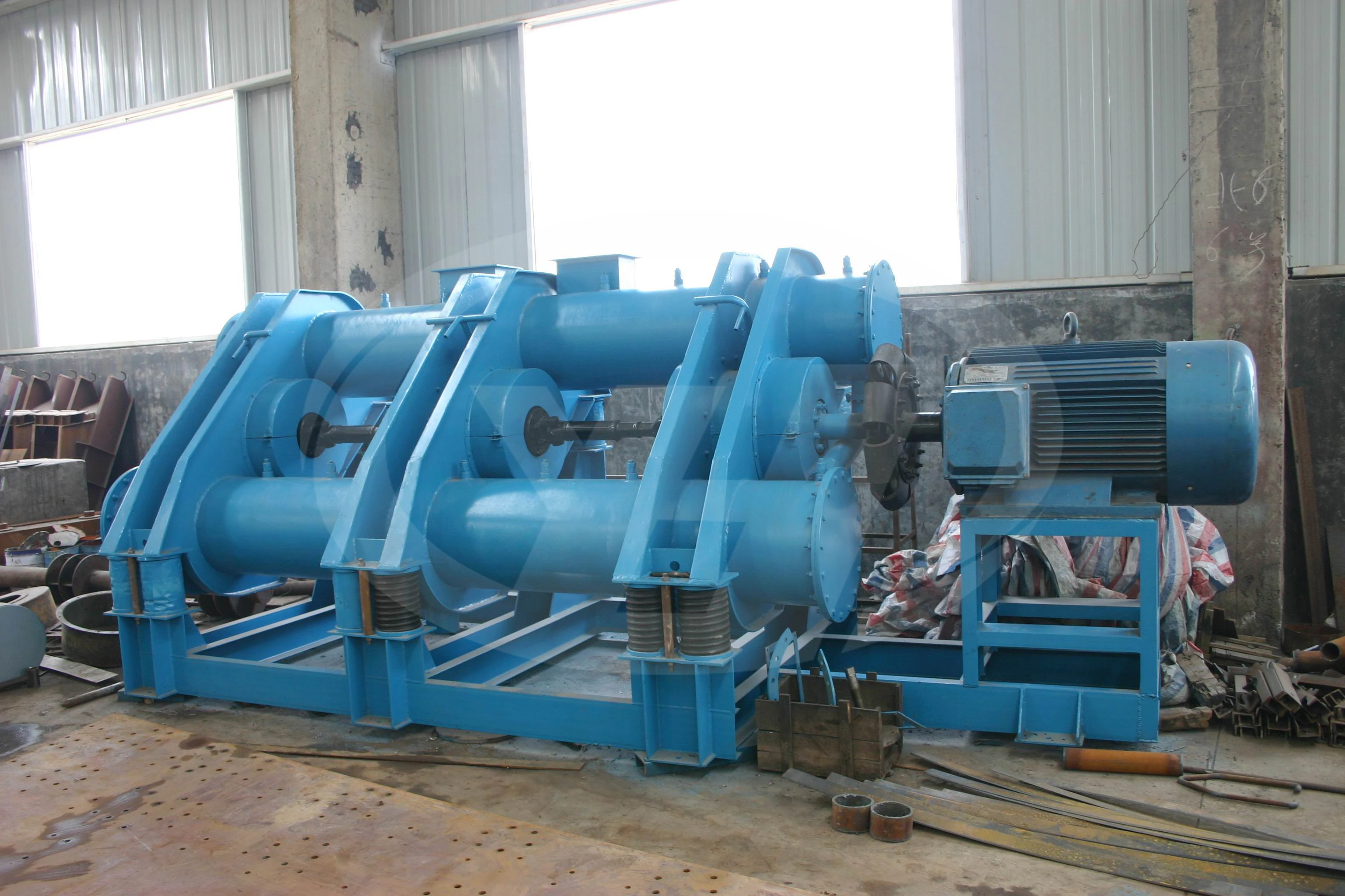 hot sale twin tube vibration mill/ceramic vibration ball mill