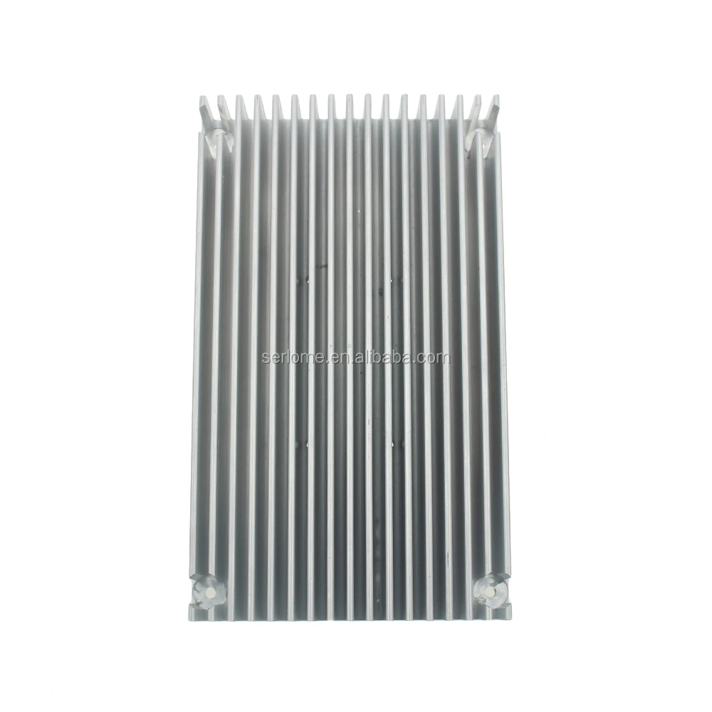 
GPU Aluminum Extruded Heat Sink Custom Size Silver Soldering Metal Peltier Pin Fin CPU Intel Amd Processor Passive Heatsink 