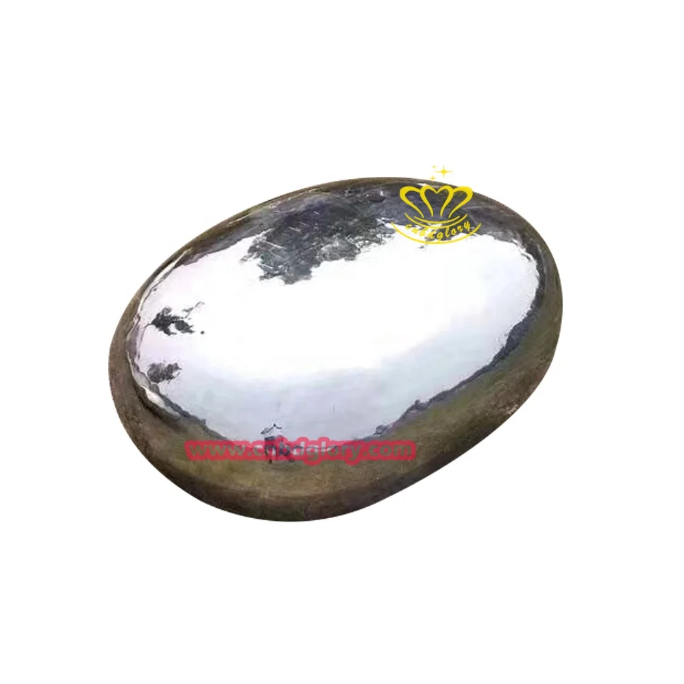 Outdoor Garden Street Landscape decoration Design metal art sculpture Mirror Polished Stainless Steel sphere sculpture