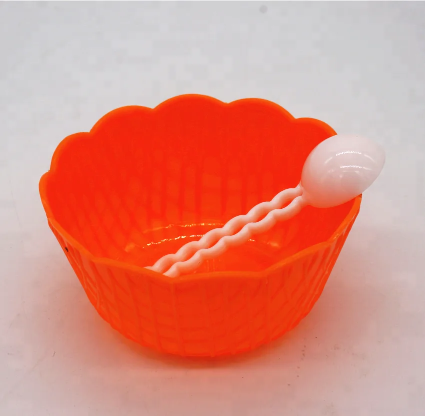 Пластиковая миска для мороженого, чашка для мороженого/контейнеры для мороженого