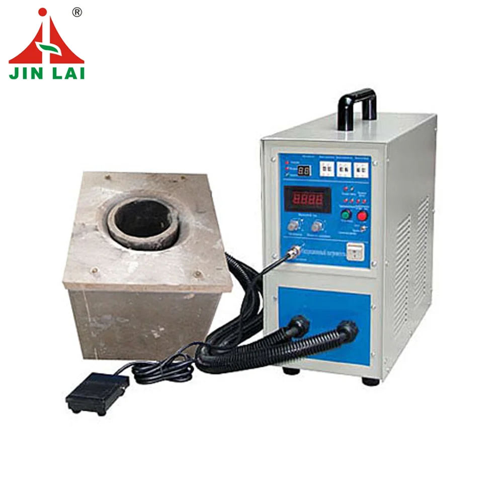 High Frequency Fast Heating Copper Silver Gold Induction Melting Furnace for Sale