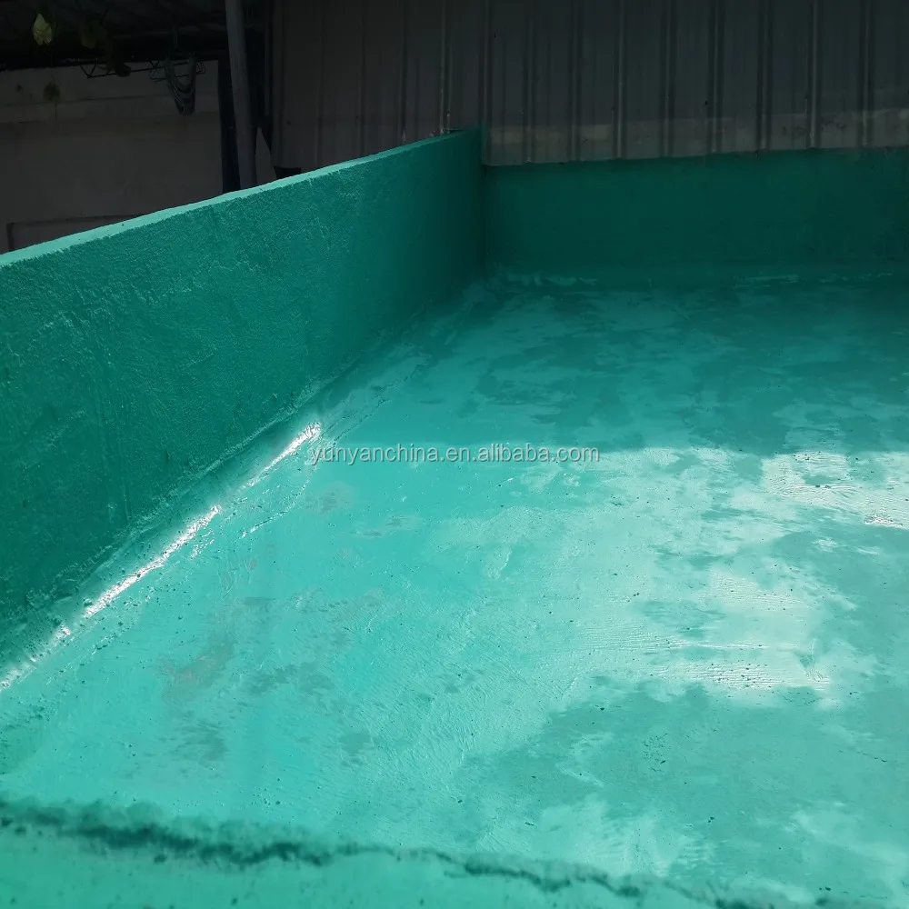 Waterproof Cement-Based Concrete Coating and Paint Indoor/Outdoor Waterstop Compound in Layered Powder Format