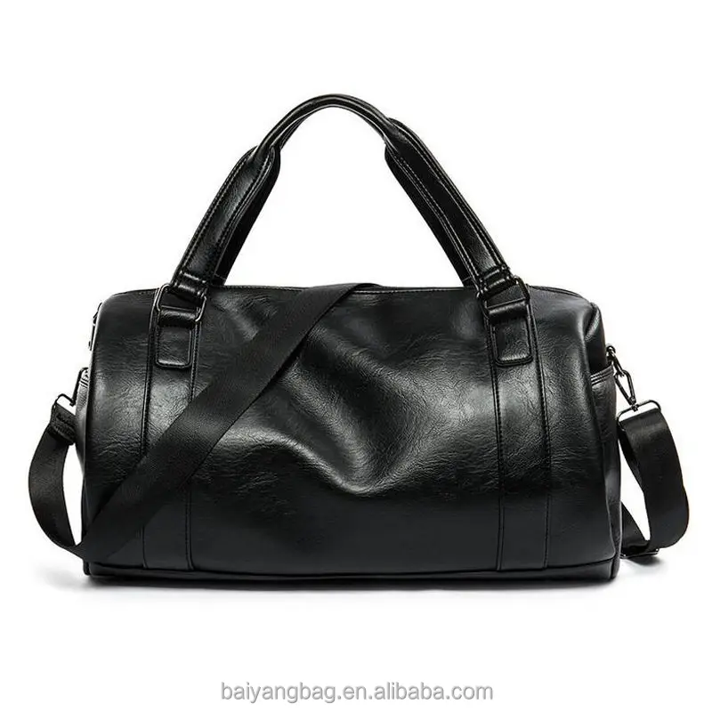 Винтажные большие мужские дорожные сумки, кожаные сумки, вещевые сумки, багаж