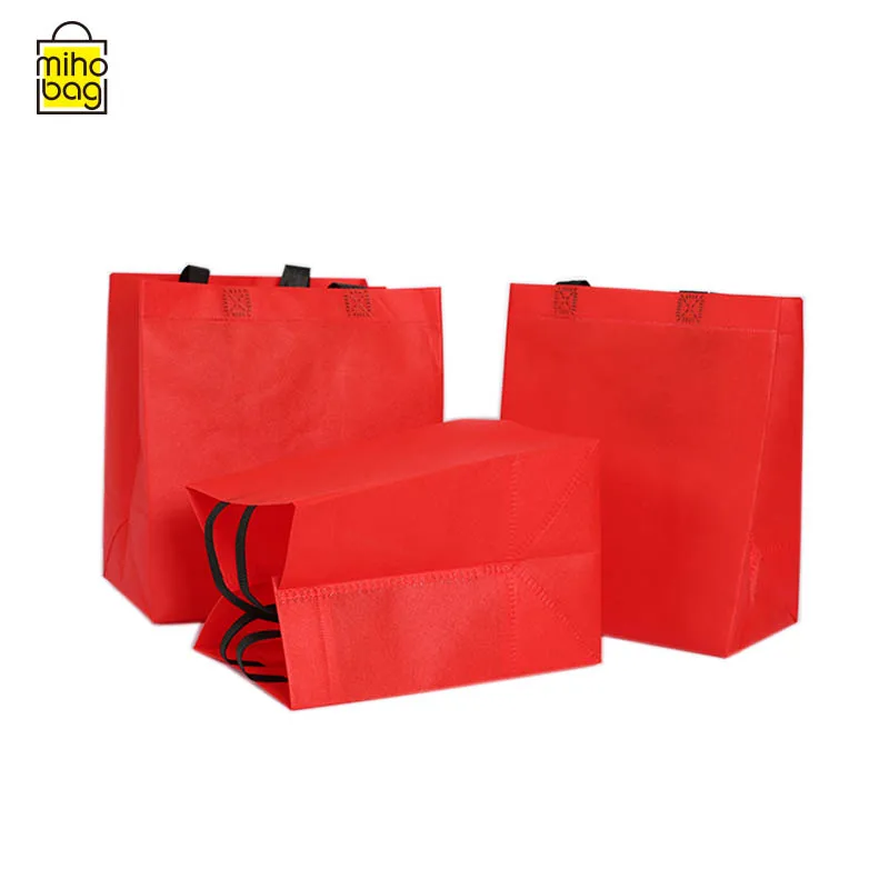 cheap price durable full color printing reusable ecological non woven bag