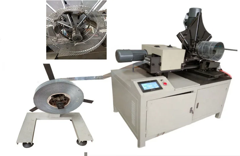 filter spiral tube making machine