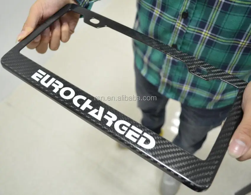 
carbon fiber license plate frame price 