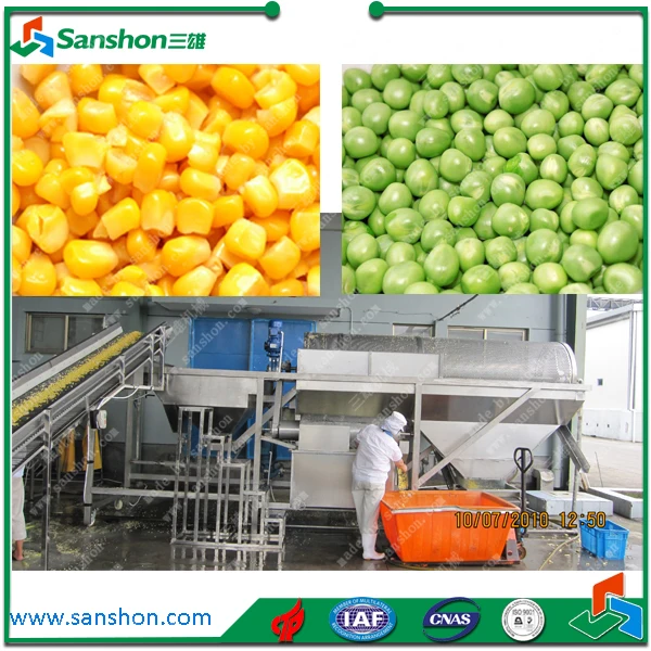 Hotsell Commercial Rotary Drum Washing Machine for Green Pea and Sweet Corn