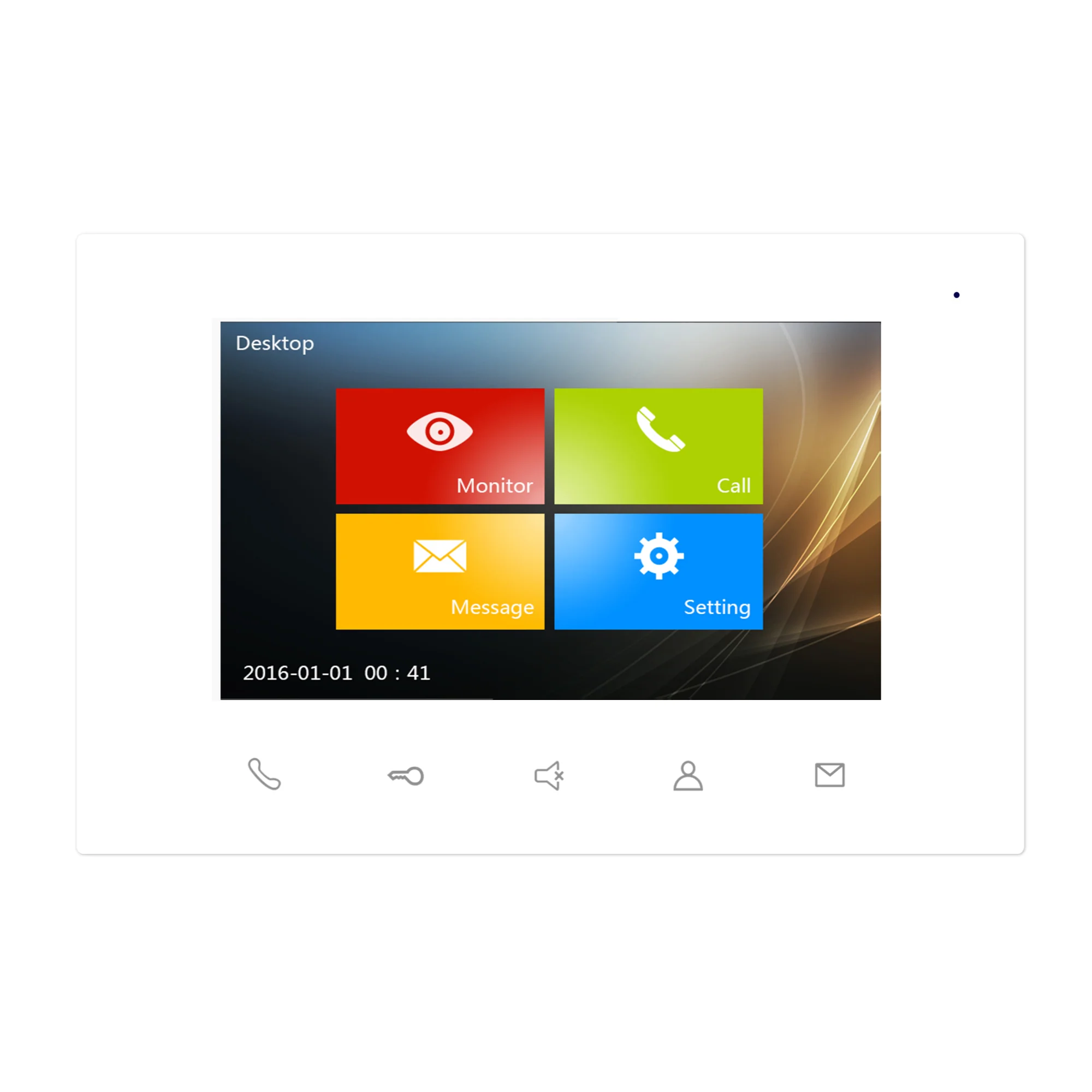 7inch Screen Touch Indoor Station Video Intercom Video-star