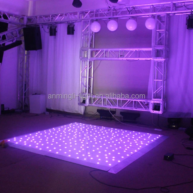 Wireless RGB led dance floor / portable Wedding Dance Floor Light For Sale
