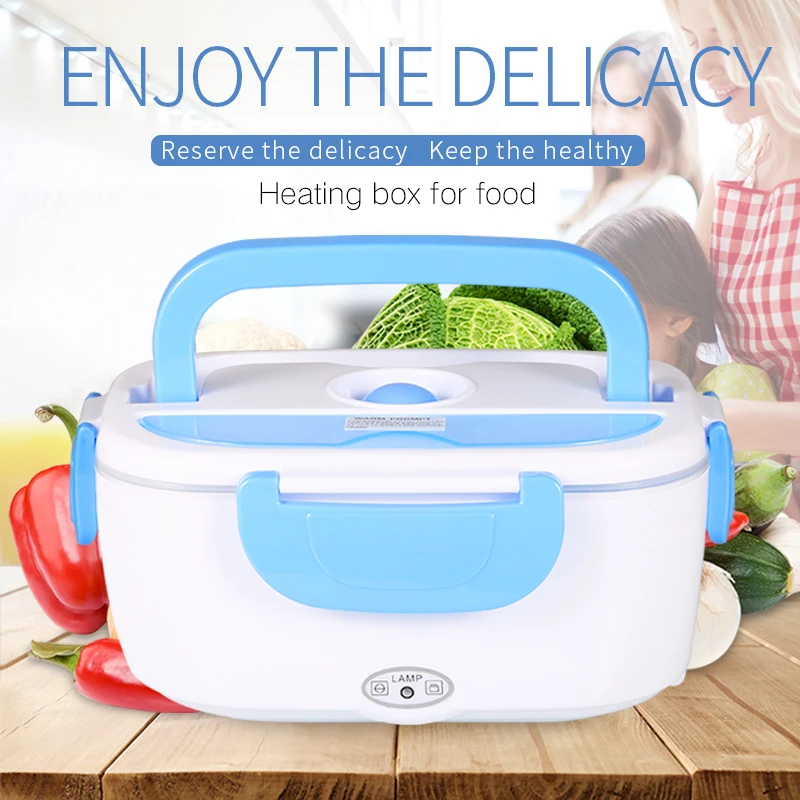 
1.05L 220v Plastic heating food warmer thermos electric lunch box 