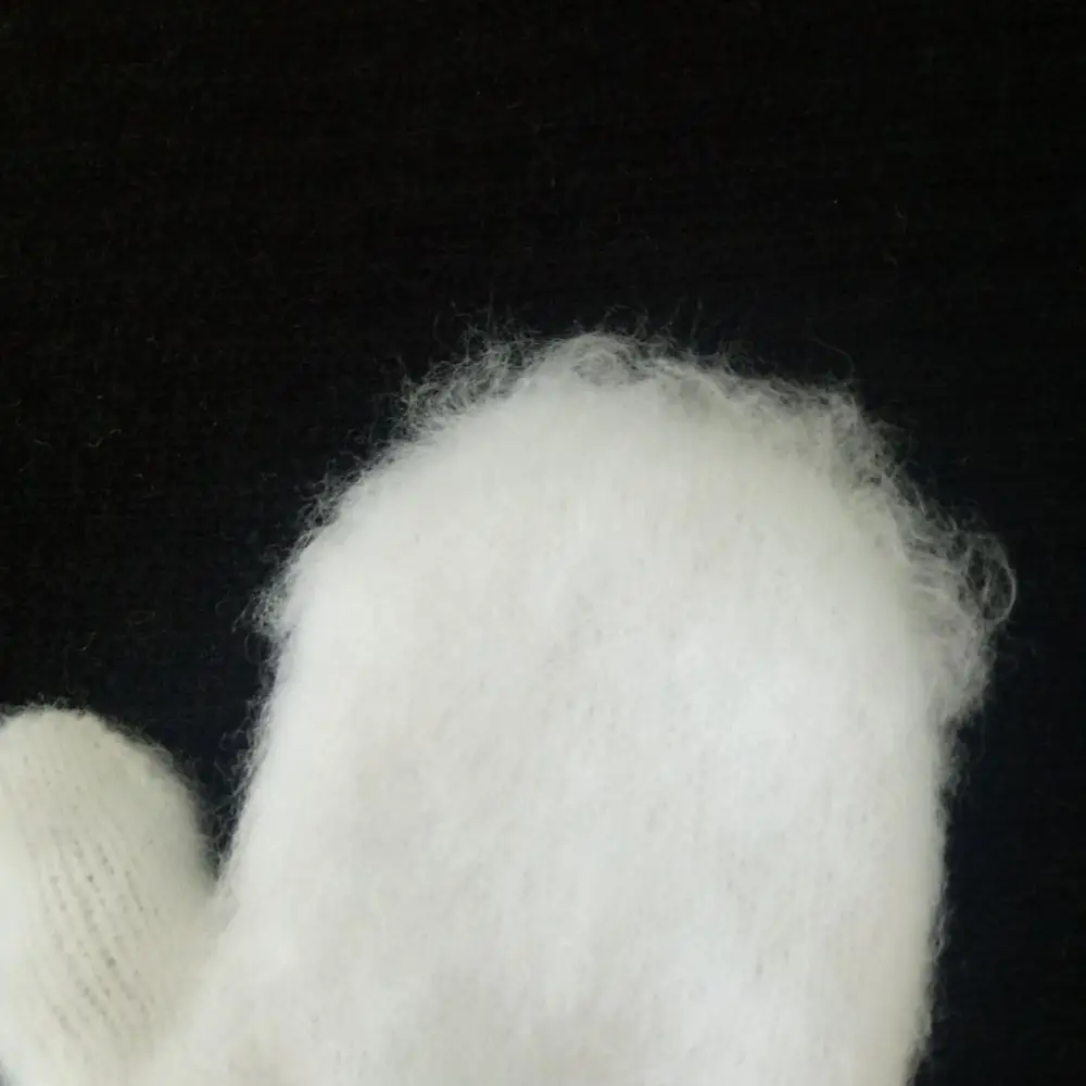 baby basic style winter warm knitting mittens with jacquard and printing