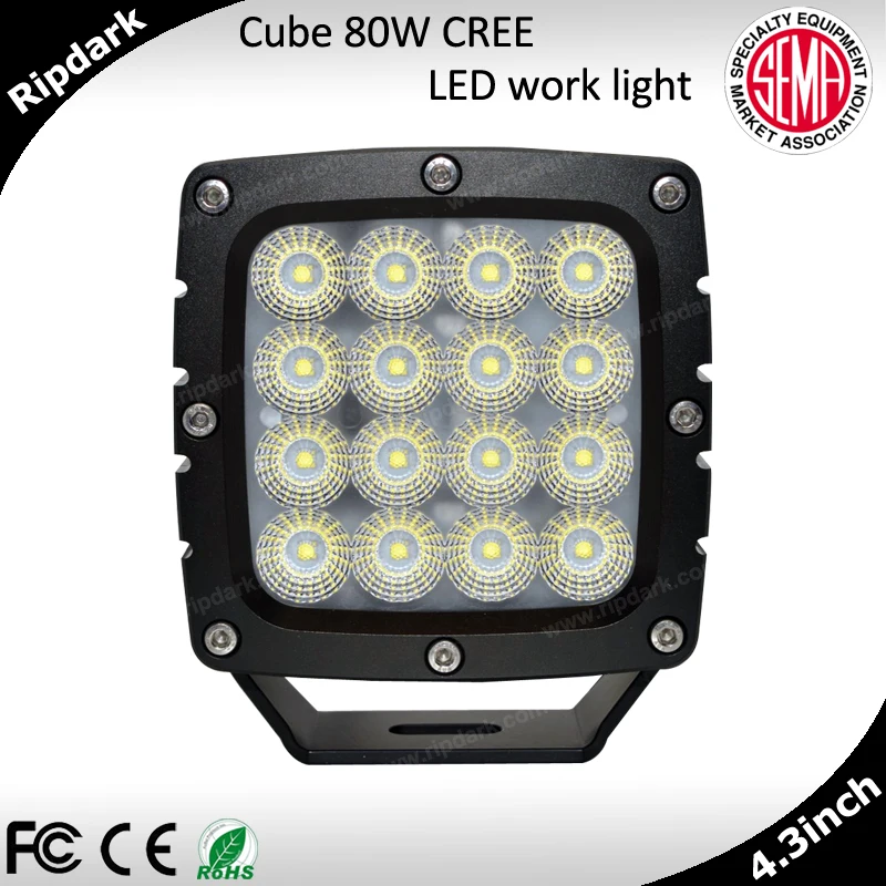 Latest Car Accessories Tuning LED Truck Light Big 24V Cube LED Work Lights For Truck