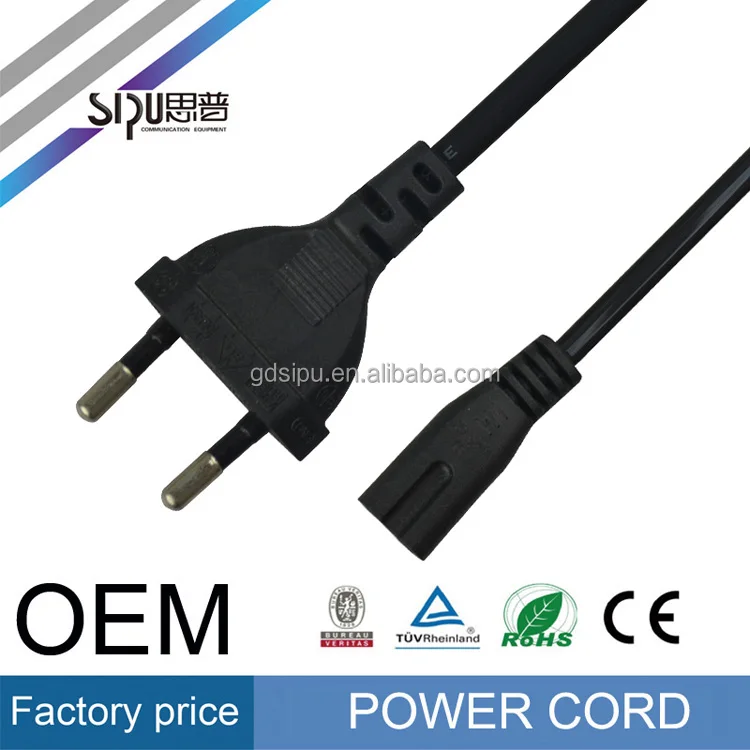 SIPU высокое качество ЕС шнур питания для ноутбука оптовая 1 м ccc кабель питания лучшая цена 220 В компьютер шнур питания