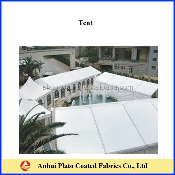 waterproof 100% polyester PVC tarpaulin Giant PVC Tarpaulin Inflatable Party Tent