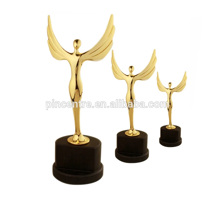 Wholesale Custom Metal Golf Trophy Gold Golf Award Statue