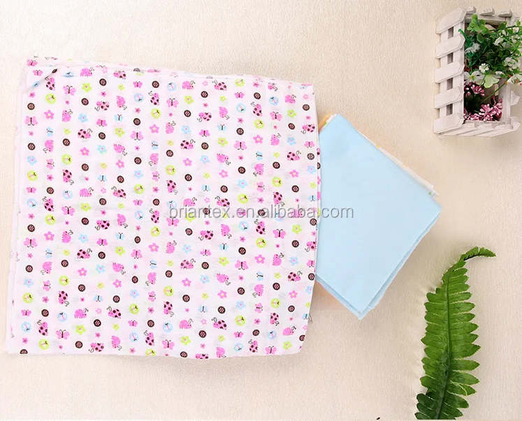 
Briantex muslin cloth nappies 100%cotton baby swaddle wrap sleepy smart baby diaper 