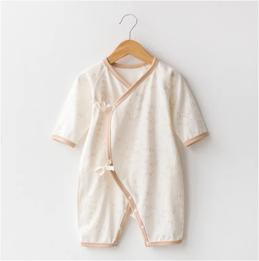 organic baby romper GOTS certified
