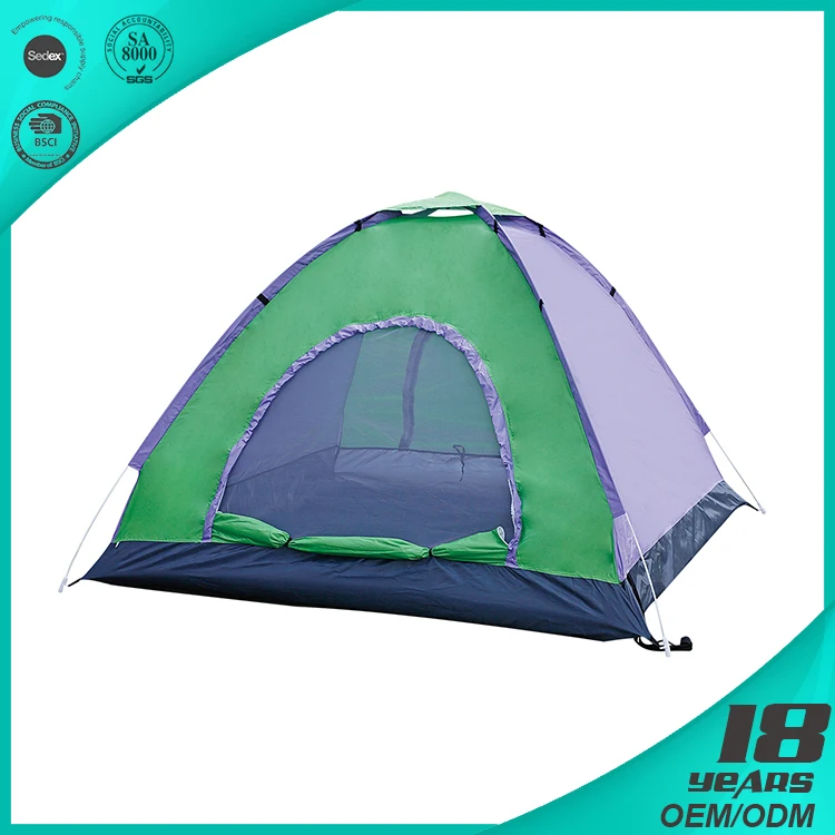 
OEM Modern Water-proof Wear-resistant Foldable Outdoor Tents Four-season Tent Quick Automatic Opening Fiberglass 200*200*135 