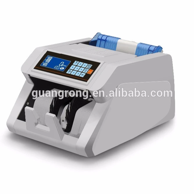classic product! GR-N95 UV/MG money counting machine turn red when fakes money comes