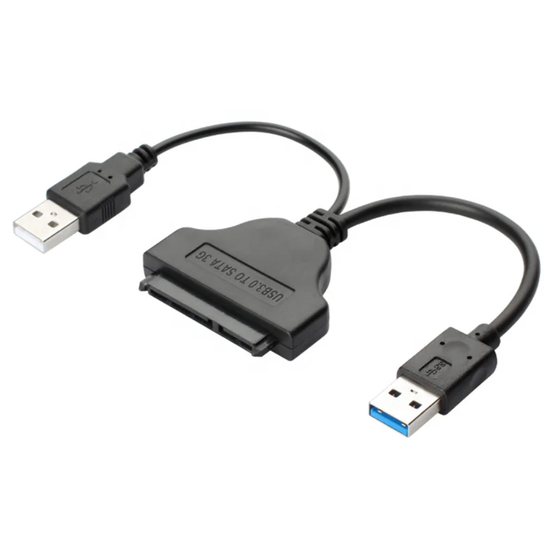 CD-ROM/PC/SSD/Mobile usb 2.0 3.0 to SATA II 3Gbps Hard Drive Adapter Cable usb to sata converter cable
