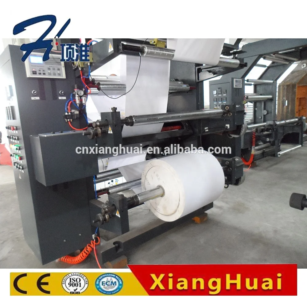 Manufacturer Multi Color Automatic Printing Machine For Roll To Roll Non Woven Fabric Bags