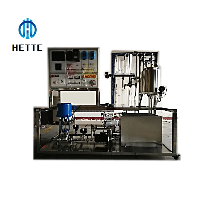 PROCESS CONTROL TRAINING BENCH temperature pressure flow level pid close loop control didactic station teaching apparatus