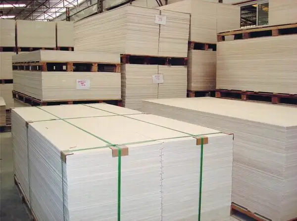 Fire rated wood grain  MGO board price fireproof MGSO4 panel price magnesium sulfate wall board
