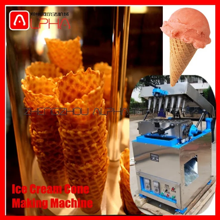 KFC MCD Use Ice Cream Cone Making Machine