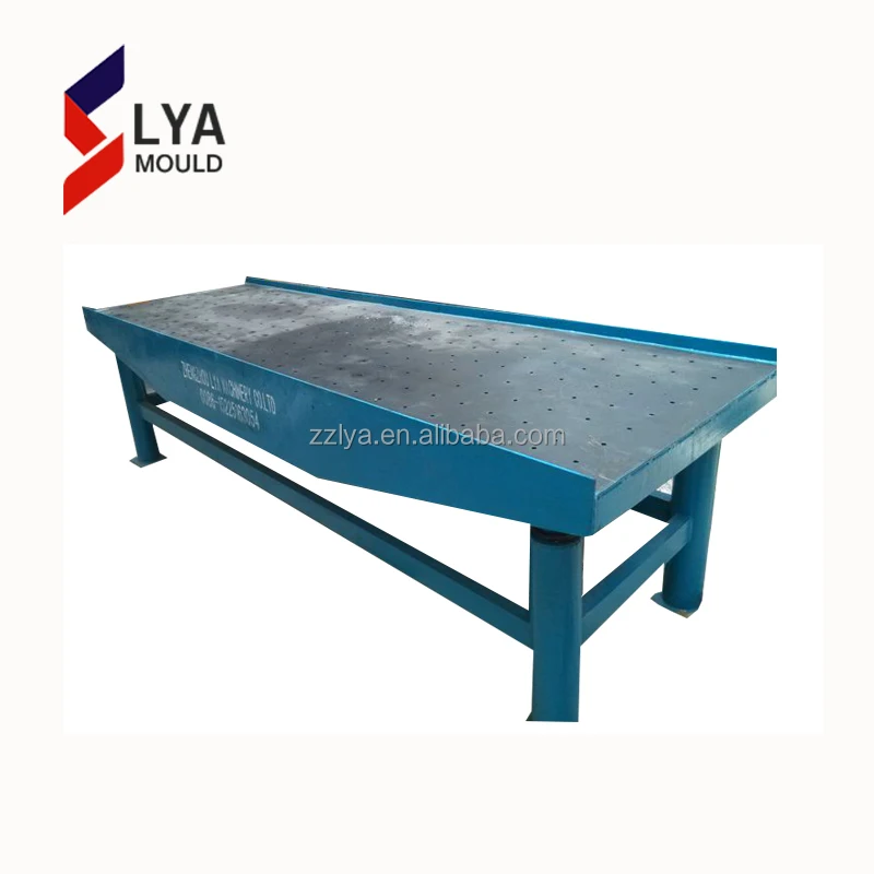 Best Price Cement vibration table Vibrating table for mould pavers processing