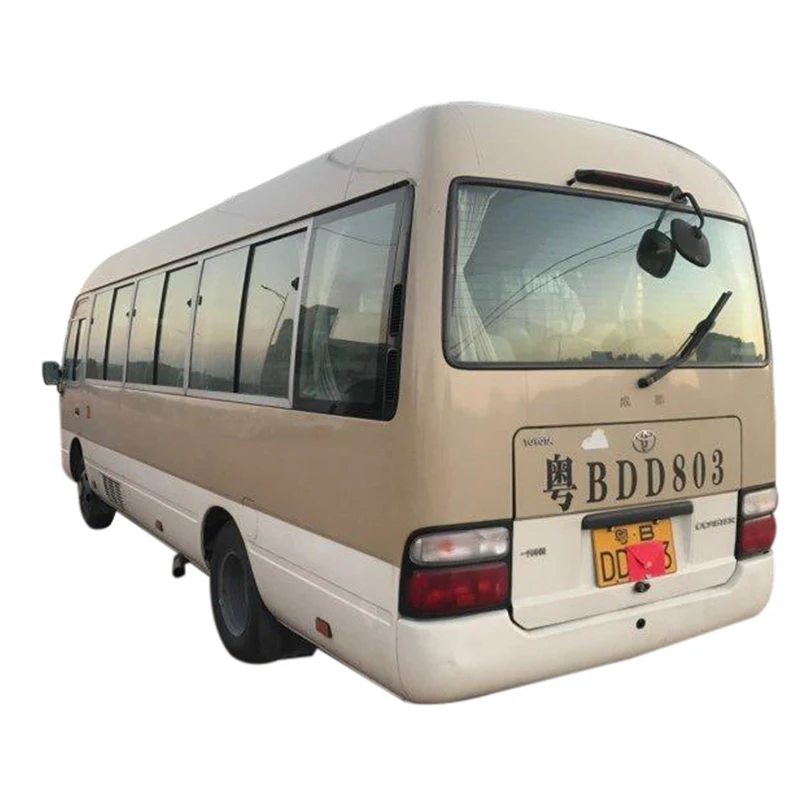
Reconditioned Original Coaster Bus High Performance Japanese Coaster Used Bus With 3RZ Gasoline Engine For Sale 
