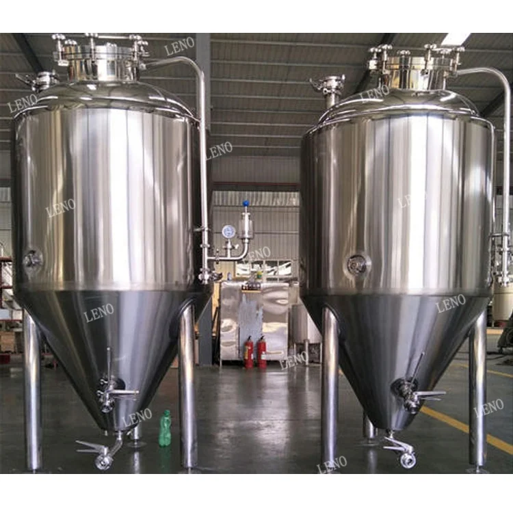 Stainessl steel food grade brewing beer fermenter banana wine making equipment storage tank grape wine fermentation tank
